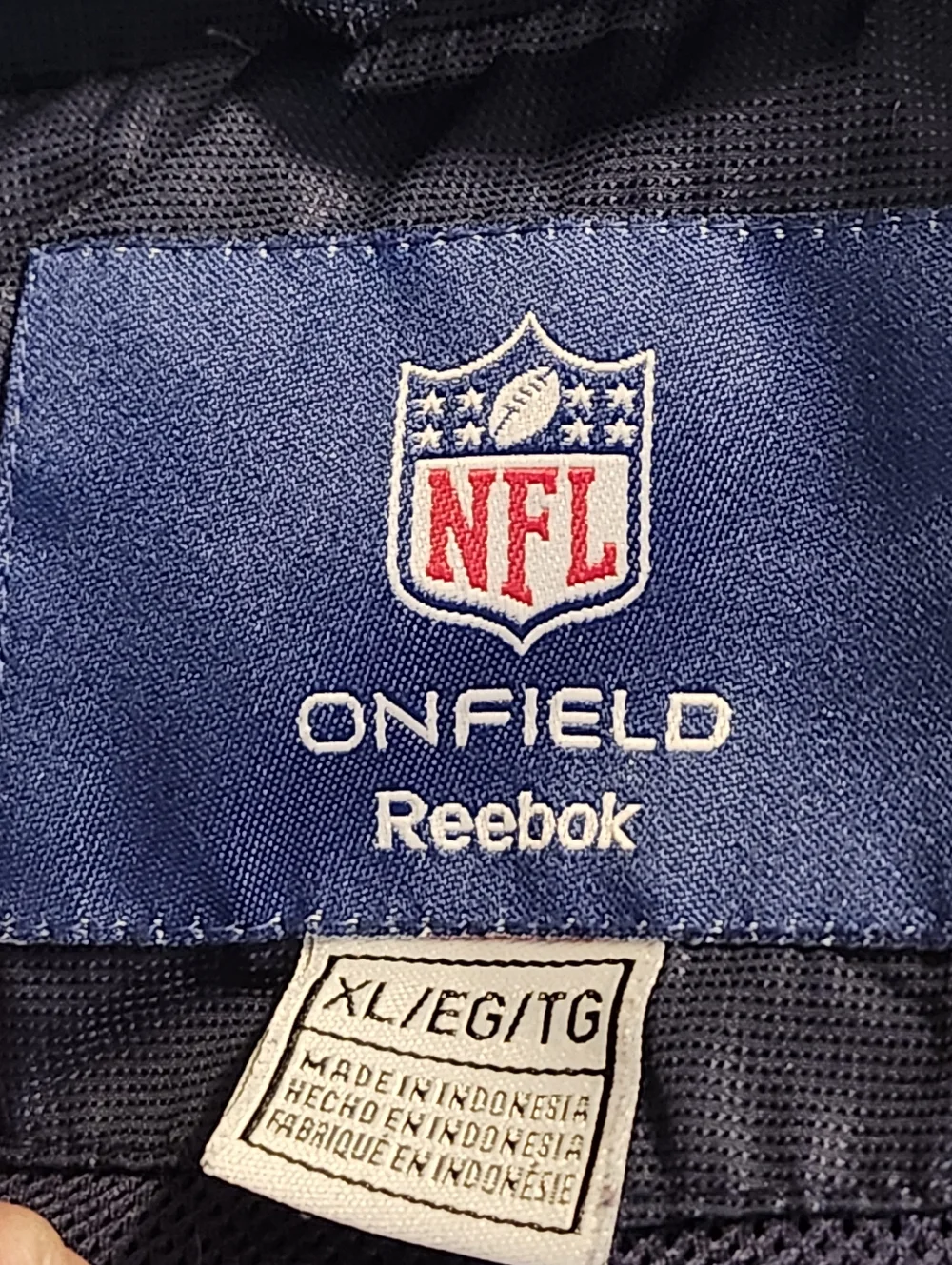 Vintage Dallas Cowboys Reebok Onfield  Pullover Windbreaker Jacket Men's Size XL - Picture 9 of 12